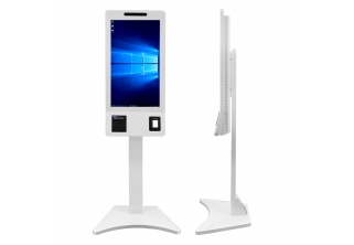 32 inch free stand digital food Payment kiosk with touch screen support self service ordering with NFC new machine with printer 