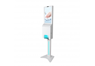 Android 8.1 21.5inch Automatic dispenser kiosk touch screen LCD display digital signage 